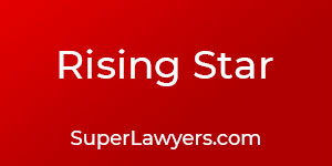 Super Lawyers Rising Stars badge